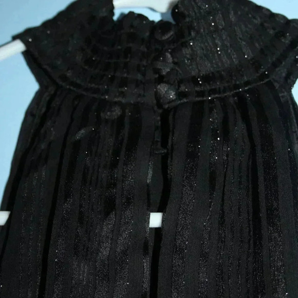 BCBG Paris Small Women's Black Glittery Halter Top Mini Dress NWT - Picture 16 of 16